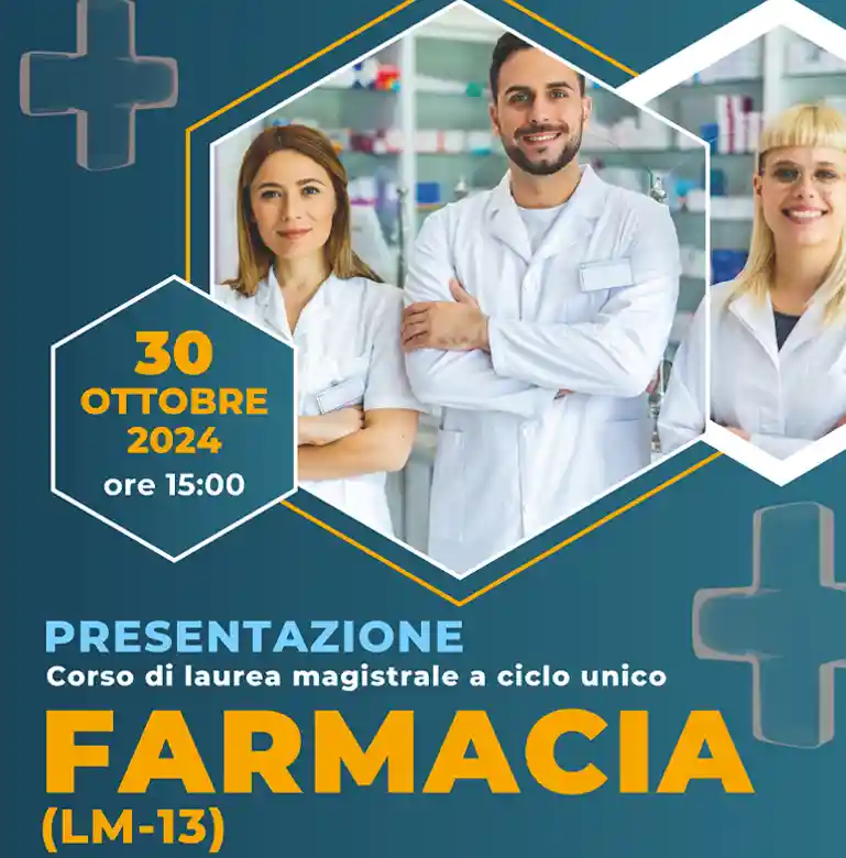 Presentazione corso di laurea in Farmacia