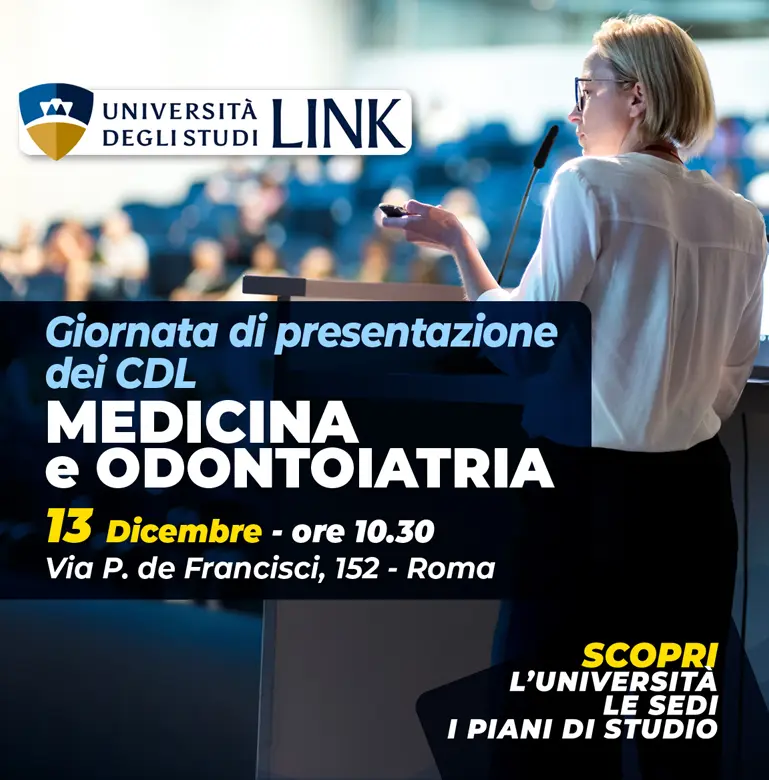 Presentazione corsi di laurea Medicina e Odontoiatria